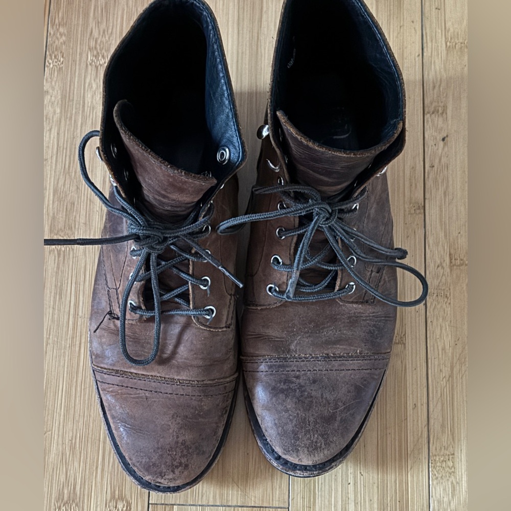 Thursday Boot Company Brown Leather Captain Boots Size 8